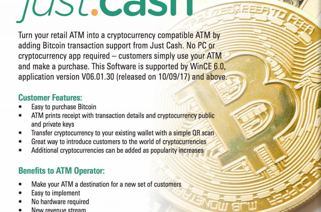 One of the World’s Largest ATM Manufacturers Announces Bitcoin Support