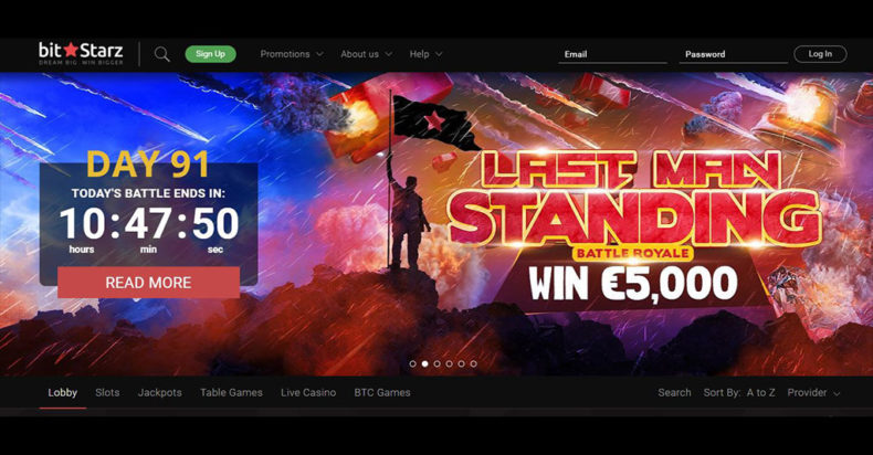 Bitstarz Casino Screenshot