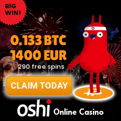 Oshi Casino Banner