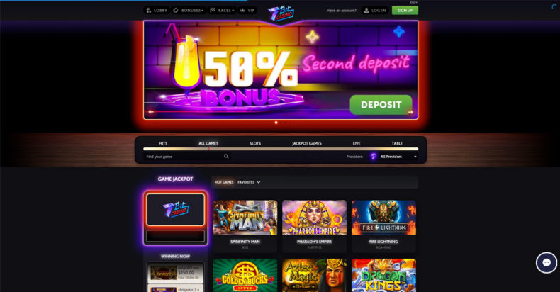 7bit Casino No Deposit Bonus Codes 2019