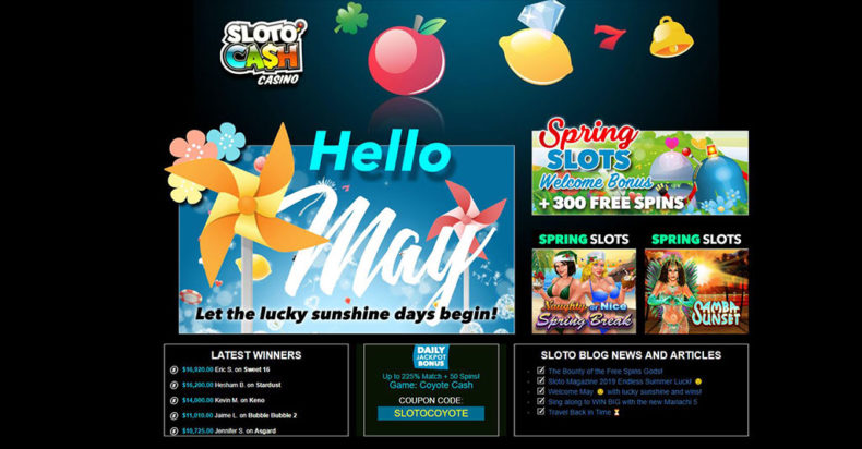 Slotocash Casino Screenshot