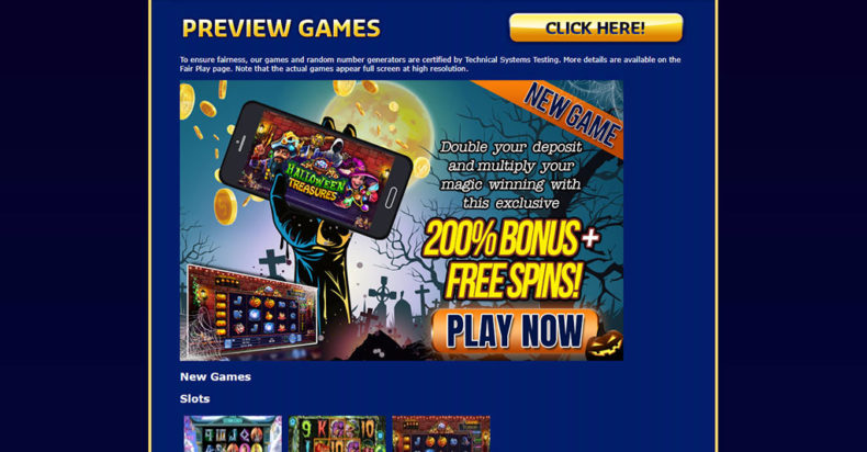 Sun Palace Casino Screenshot